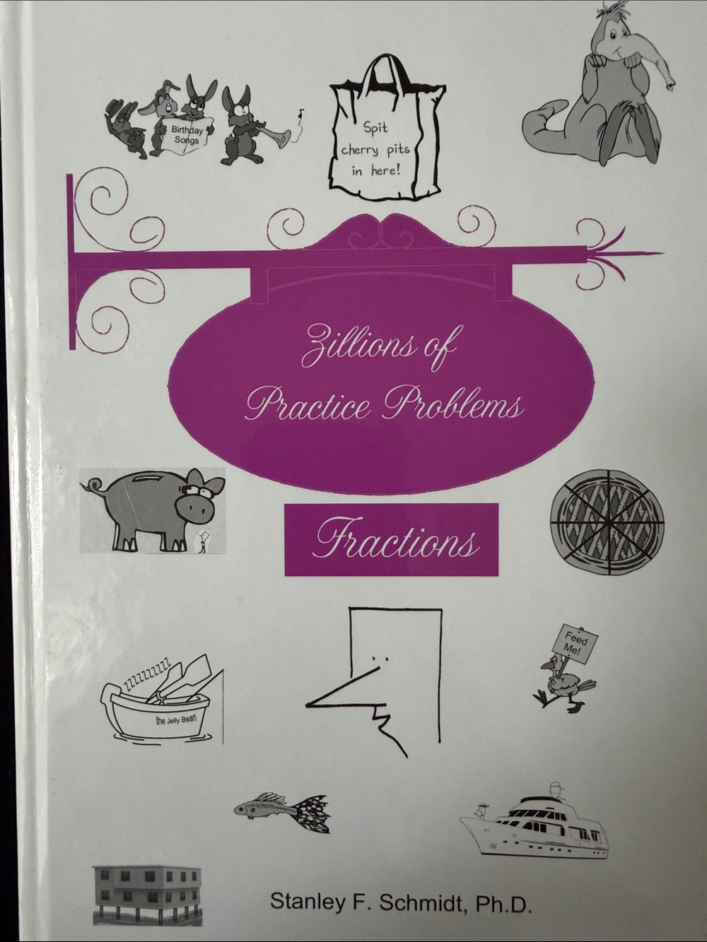 Zillions of Practice Problems: Fractions - Purple Cover Workbook